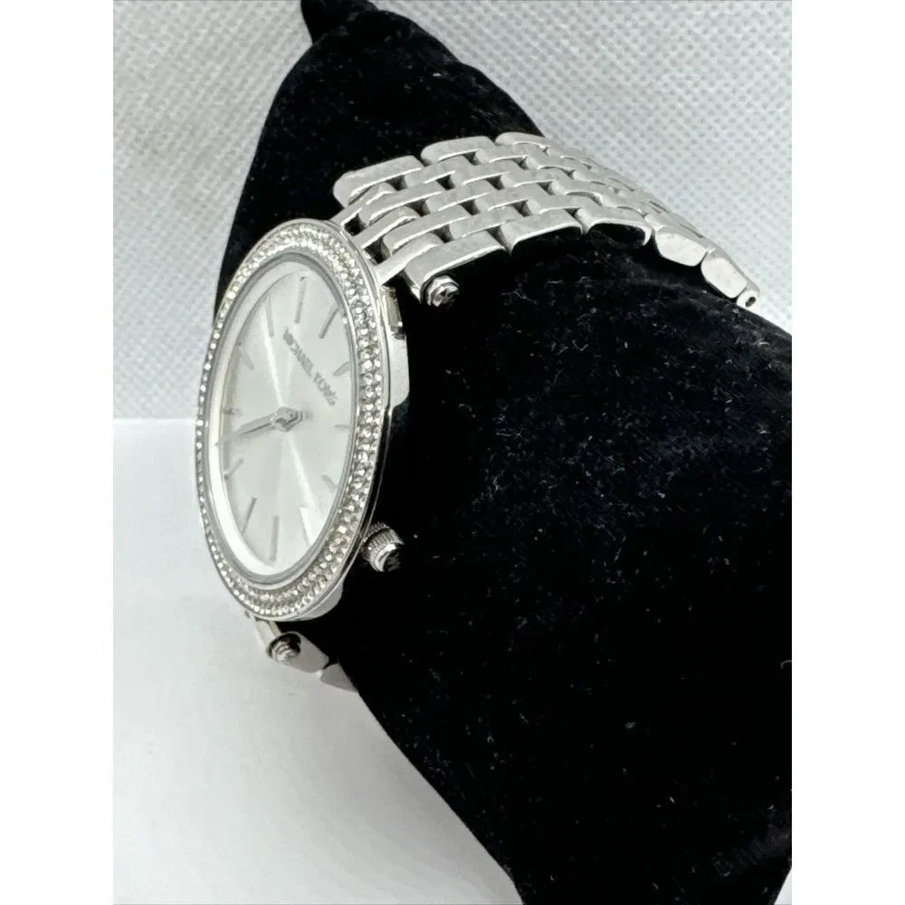 Michael Kors Darci MK3190 Womens Silver Stainless Steel Analog Dial Watch JNA420